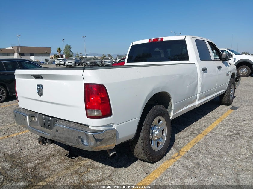2017 Ram 2500 VIN 3C6UR4HJ8HG629595 IAAI salvage auction — FRONT & REAR, Wait Title, sold $25 on 2026-10-01 (photo 4)