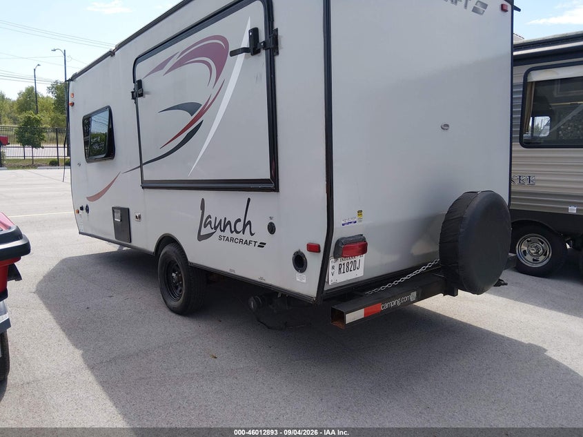 2015 Starcraft Launch VIN 1SABSHAJ6F2JY5073 IAAI salvage auction — Right Side, Salvage, sold $100 on 2026-10-13 (photo 3)