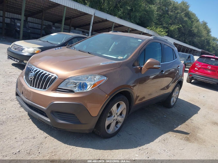2016 Buick Encore VIN KL4CJASBXGB521086 IAAI salvage auction — NORMAL WEAR, Clear (Missouri), sold $1,700 on 2026-09-23 (photo 2)