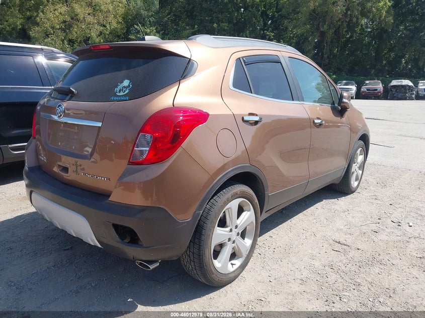 2016 Buick Encore VIN KL4CJASBXGB521086 IAAI salvage auction — NORMAL WEAR, Clear (Missouri), sold $1,700 on 2026-09-23 (photo 4)