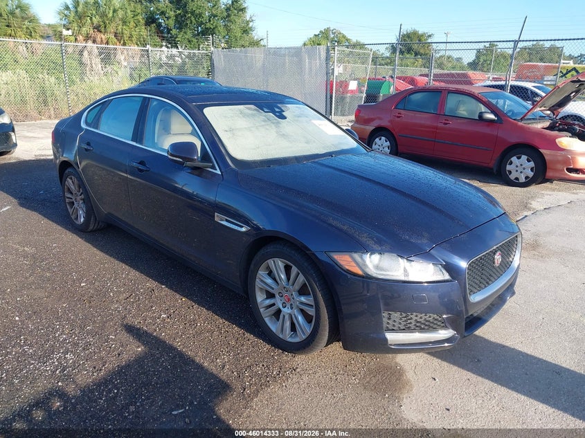 2016 Jaguar Xf VIN SAJBD4BV8GCY22441 IAAI salvage auction — NORMAL WEAR, Clear (Florida), sold $1,525 on 2026-09-12 (photo 1)
