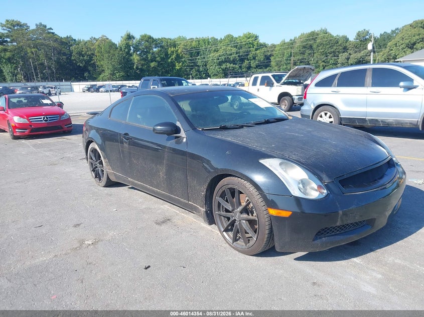 2005 Infiniti G35 VIN JNKCV54E95M407850 IAAI salvage auction — NORMAL WEAR, Clear (Georgia), sold $825 on 2026-09-16 (photo 1)