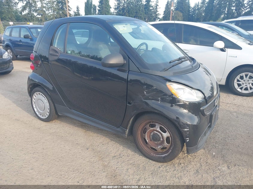 2015 Smart Fortwo VIN WMEEJ3BA9FK819582 IAAI salvage auction — RIGHT FRONT, Clear (Washington), sold $275 on 2026-09-09 (photo 1)