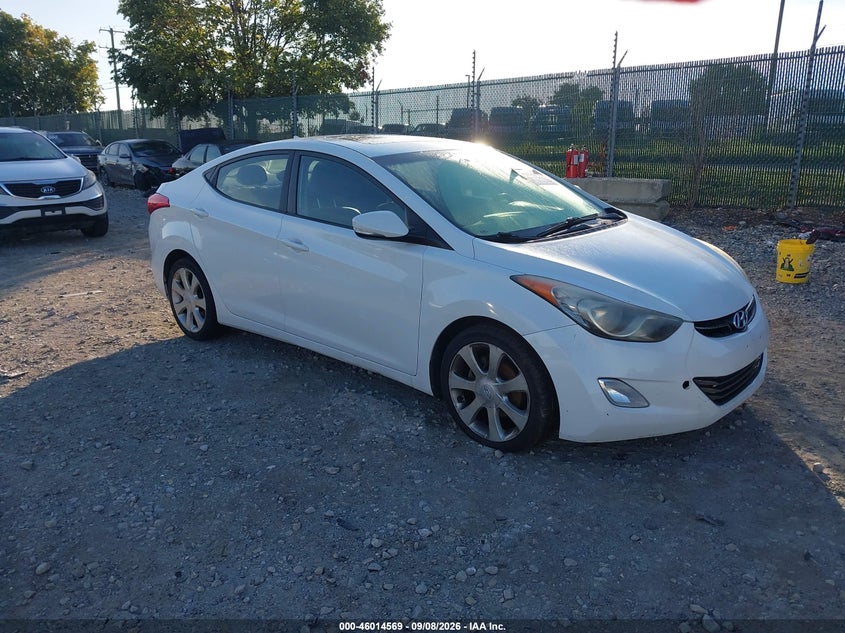 2011 Hyundai Elantra VIN 5NPDH4AE5BH018883 IAAI salvage auction — NORMAL WEAR, Clear (Pennsylvania), sold $0 on 2026-09-27 (photo 1)