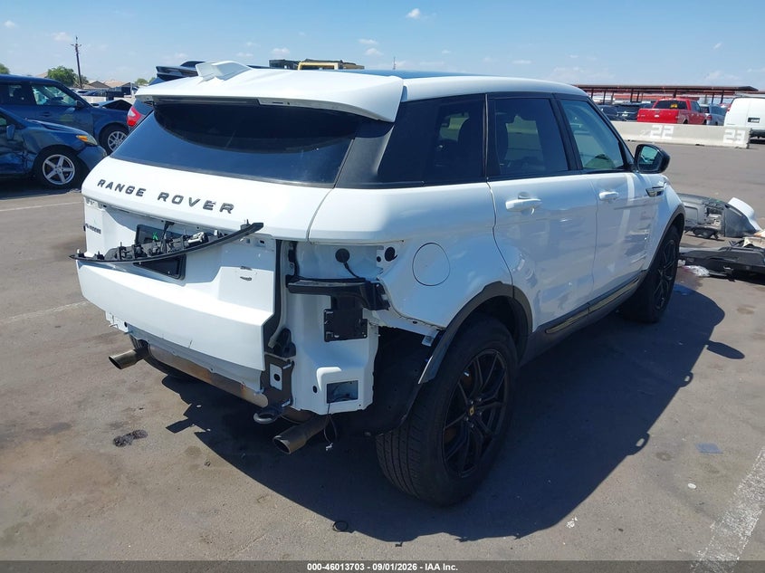 2017 Land rover Range rover evoque VIN SALVP2BG9HH240029 IAAI salvage auction — REAR END, Salvage (Arizona), sold $3,000 on 2026-09-06 (photo 4)