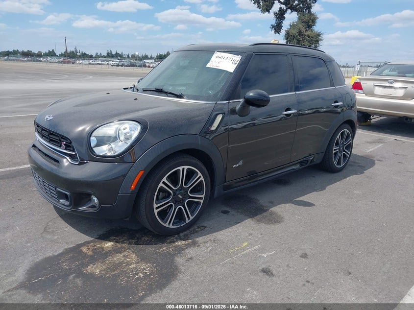 2015 Mini Countryman VIN WMWZC5C55FWP46904 IAAI salvage auction — RIGHT REAR, Wait Title, sold $1,800 on 2026-10-06 (photo 2)