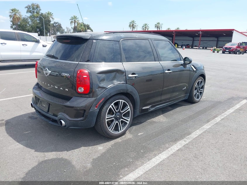 2015 Mini Countryman VIN WMWZC5C55FWP46904 IAAI salvage auction — RIGHT REAR, Wait Title, sold $1,800 on 2026-10-06 (photo 4)