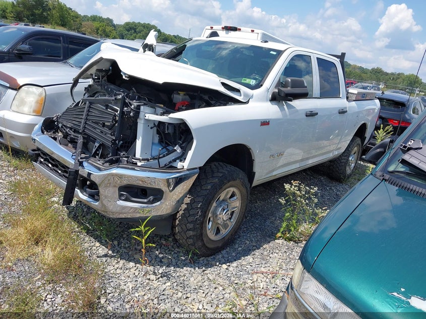 2022 Ram 2500 VIN 3C6UR5CJ2NG366089 IAAI salvage auction — RIGHT FRONT, Original (Kentucky), sold $7,000 on 2026-09-17 (photo 2)