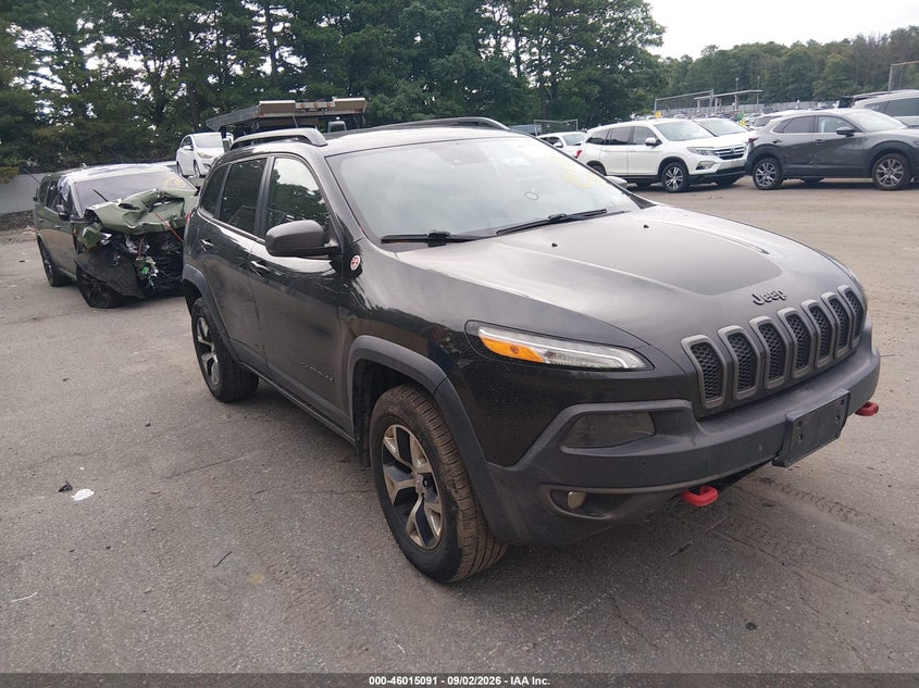 2014 Jeep Cherokee VIN 1C4PJMBS2EW161469 IAAI salvage auction — NORMAL WEAR, Clear (New York), sold $900 on 2026-10-03 (photo 1)