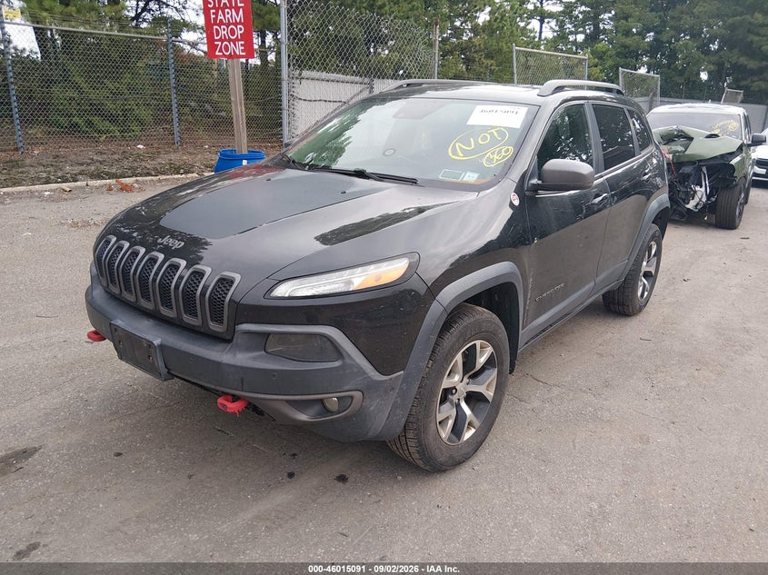 2014 Jeep Cherokee VIN 1C4PJMBS2EW161469 IAAI salvage auction — NORMAL WEAR, Clear (New York), sold $900 on 2026-10-03 (photo 2)