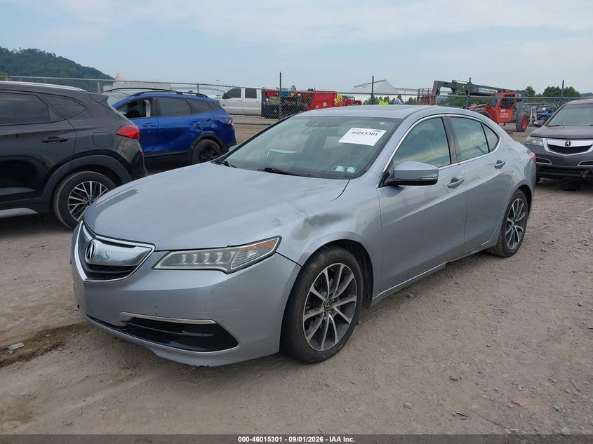 2016 Acura Tlx VIN 19UUB2F54GA004732 IAAI salvage auction — NORMAL WEAR, Clear (Pennsylvania), sold $1,650 on 2026-09-11 (photo 2)