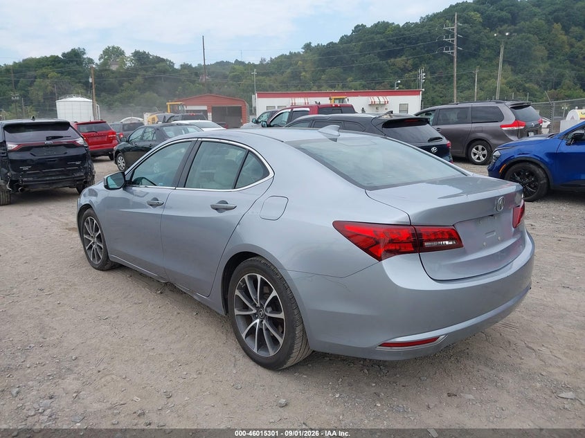 2016 Acura Tlx VIN 19UUB2F54GA004732 IAAI salvage auction — NORMAL WEAR, Clear (Pennsylvania), sold $1,650 on 2026-09-11 (photo 3)