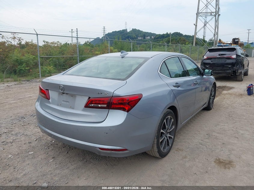 2016 Acura Tlx VIN 19UUB2F54GA004732 IAAI salvage auction — NORMAL WEAR, Clear (Pennsylvania), sold $1,650 on 2026-09-11 (photo 4)