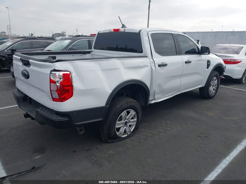 2024 Ford Ranger VIN 1FTER4BH7RLE72052 IAAI salvage auction — ROLLOVER, Wait Title, sold $6,100 on 2026-10-02 (photo 4)