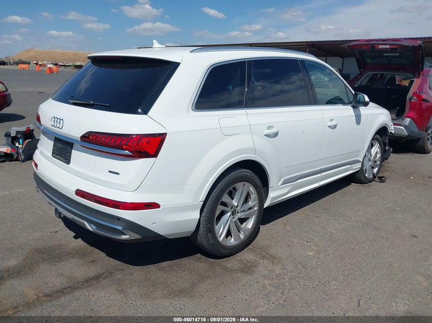 2022 Audi Q7 VIN WA1LXBF74ND022134 IAAI salvage auction — FRONT END, Wait Title, sold $16,050 on 2026-09-16 (photo 4)
