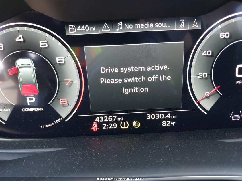 2022 Audi Q7 VIN WA1LXBF74ND022134 IAAI salvage auction — FRONT END, Wait Title, sold $16,050 on 2026-09-16 (photo 7)