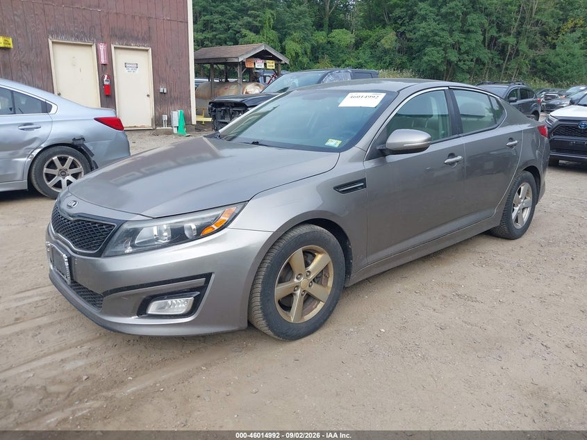 2015 Kia Optima VIN 5XXGM4A70FG403845 IAAI salvage auction — NORMAL WEAR, Original (Vermont), sold $1,300 on 2026-09-11 (photo 2)