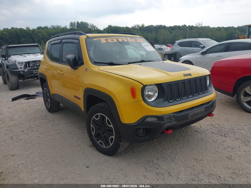 2016 Jeep Renegade VIN ZACCJBCT0GPD00041 IAAI salvage auction — FRONT END, Wait Title, sold $25 on 2026-10-02 (photo 1)
