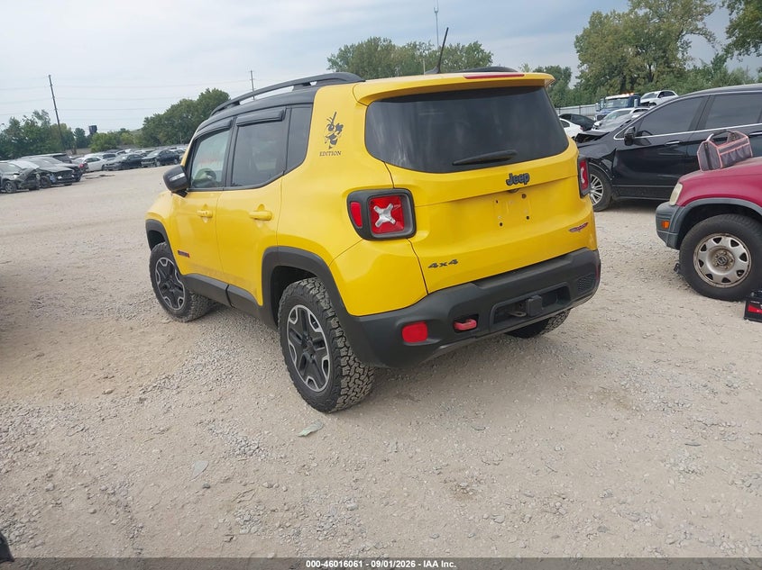 2016 Jeep Renegade VIN ZACCJBCT0GPD00041 IAAI salvage auction — FRONT END, Wait Title, sold $25 on 2026-10-02 (photo 3)