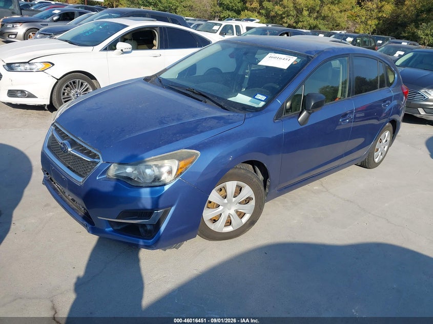 2015 Subaru Impreza VIN JF1GPAA62F8229346 IAAI salvage auction — NORMAL WEAR, Wait Title, sold $1,825 on 2026-09-23 (photo 2)