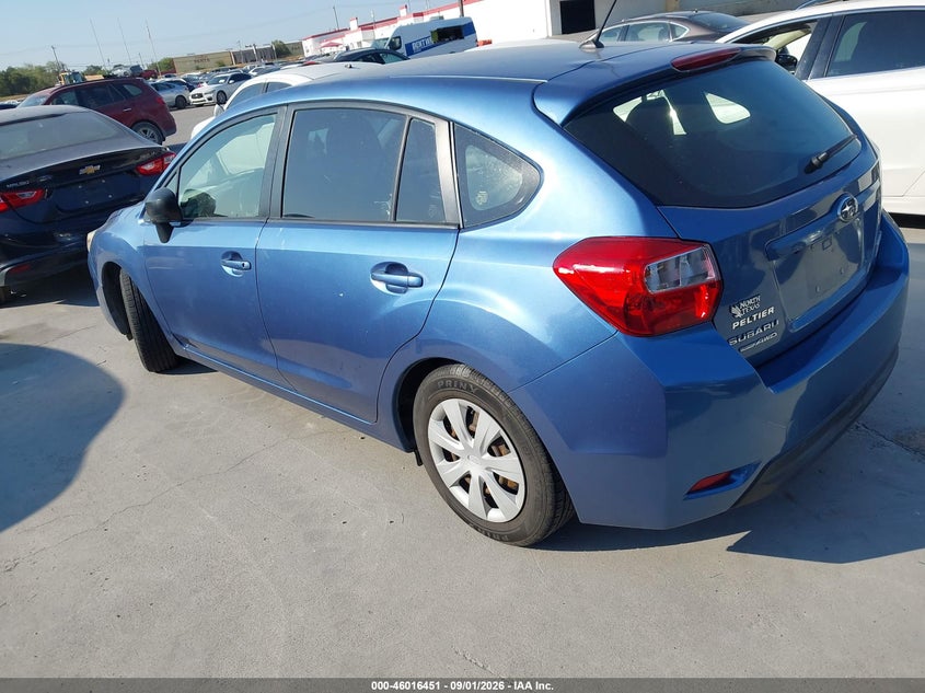 2015 Subaru Impreza VIN JF1GPAA62F8229346 IAAI salvage auction — NORMAL WEAR, Wait Title, sold $1,825 on 2026-09-23 (photo 3)