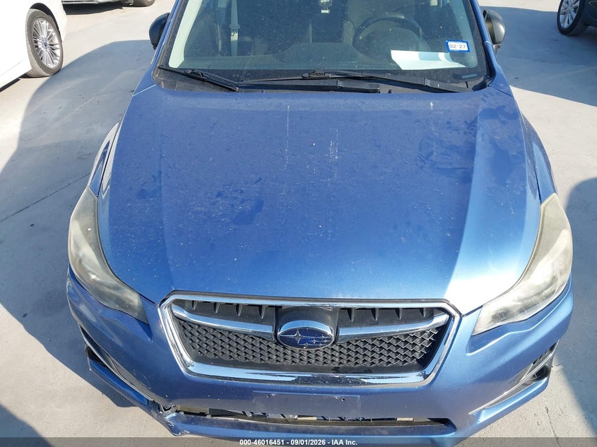 2015 Subaru Impreza VIN JF1GPAA62F8229346 IAAI salvage auction — NORMAL WEAR, Wait Title, sold $1,825 on 2026-09-23 (photo 6)
