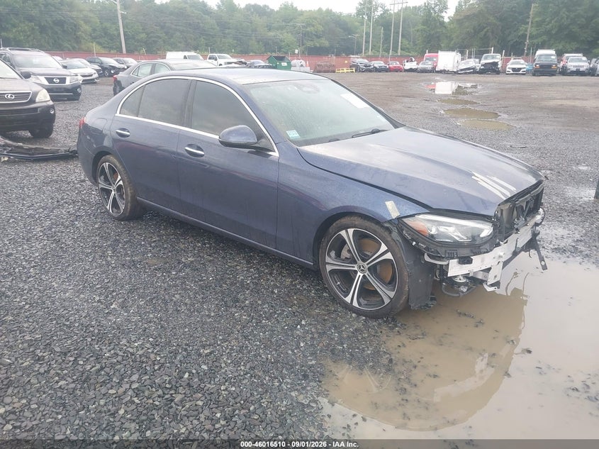 2025 Mercedes-Benz C-klasse VIN W1KAF4HB4SR245680 — IAAI salvage auction photo