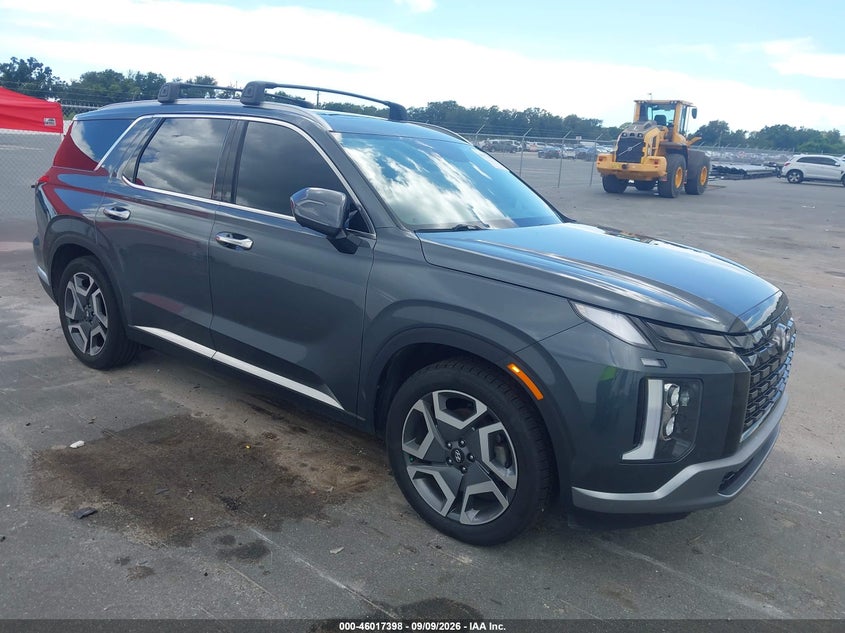 2023 Hyundai Palisade VIN KM8R54GE3PU520788 IAAI salvage auction — REAR END, Salvage Title, sold $14,300 on 2026-10-05 (photo 1)