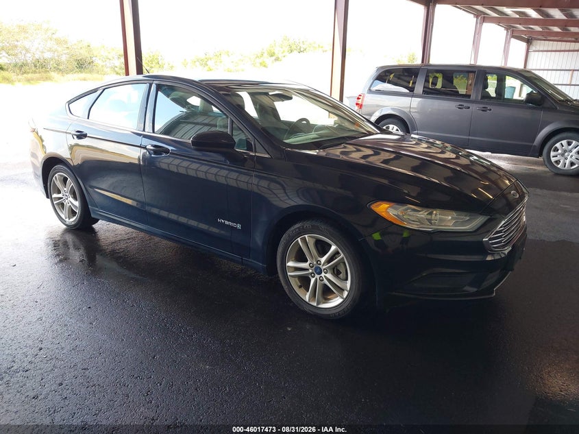 2018 Ford Fusion VIN 3FA6P0UU1JR271580 — IAAI salvage auction photo