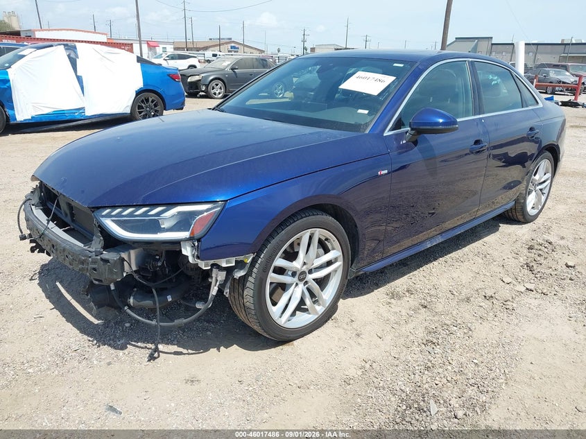2024 Audi A4 VIN WAUEAAF46RN014212 IAAI salvage auction — FRONT END, Enterprise Vehicles Clear Only (Idaho), sold $13,000 on 2026-09-04 (photo 2)