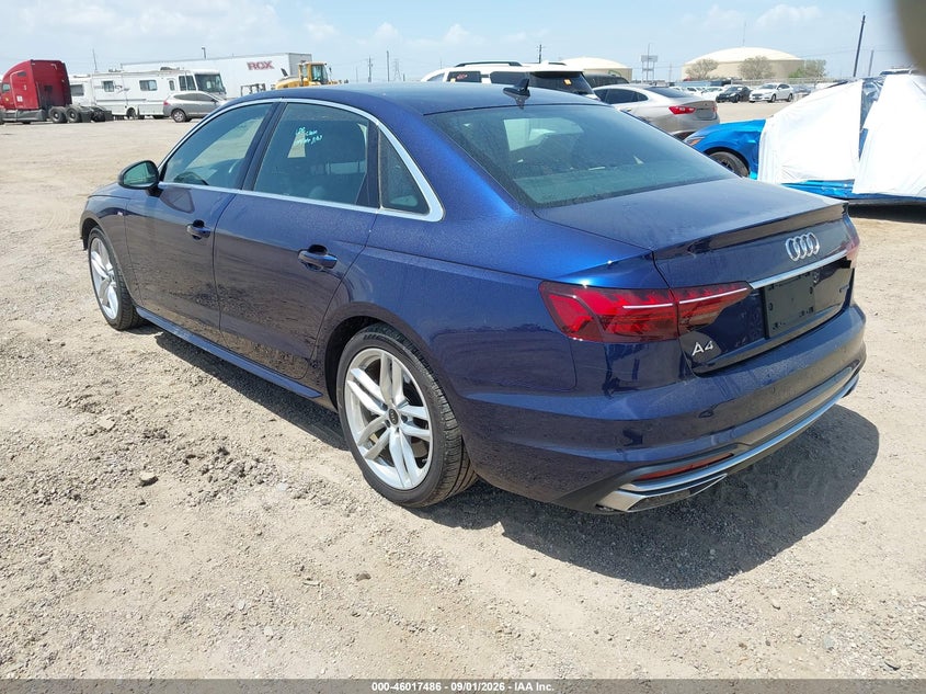 2024 Audi A4 VIN WAUEAAF46RN014212 IAAI salvage auction — FRONT END, Enterprise Vehicles Clear Only (Idaho), sold $13,000 on 2026-09-04 (photo 3)
