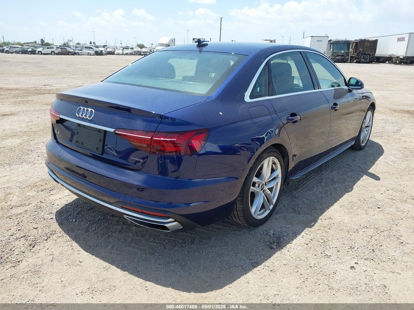 2024 Audi A4 VIN WAUEAAF46RN014212 IAAI salvage auction — FRONT END, Enterprise Vehicles Clear Only (Idaho), sold $13,000 on 2026-09-04 (photo 4)