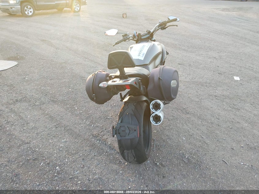 2014 Ducati Diavel VIN ZDM13BLWXEB016990 IAAI salvage auction — LEFT SIDE, Salvage (Arizona), sold $1,850 on 2026-09-16 (photo 6)