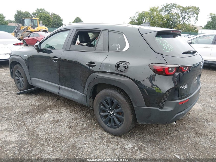 2025 Mazda Cx-50 VIN 7MMVAABW6SN132017 IAAI salvage auction — RIGHT FRONT, Salvage Title, sold $9,700 on 2026-10-02 (photo 3)