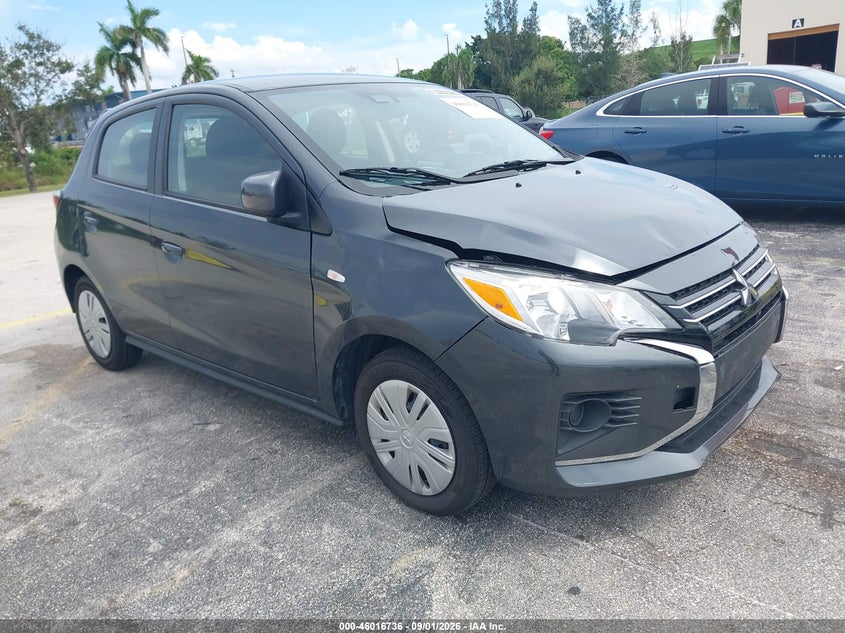 2024 Mitsubishi Mirage VIN ML32AUHJ4RH025009 — IAAI salvage auction photo