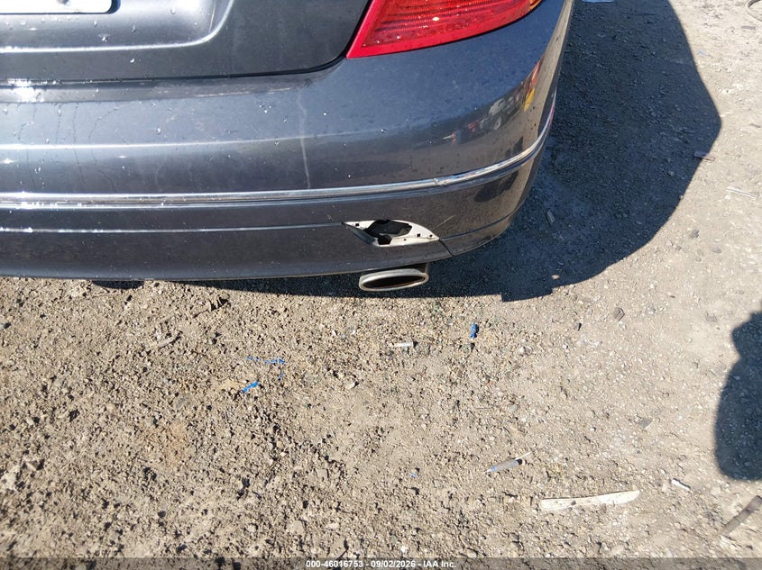 2011 Mercedes-benz C class VIN WDDGF8BB0BR163245 IAAI salvage auction — REAR END, Clear (Virginia), sold $1,050 on 2026-10-05 (photo 6)