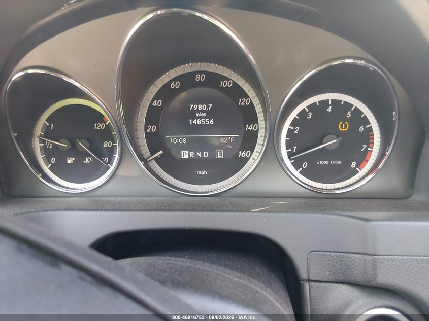 2011 Mercedes-benz C class VIN WDDGF8BB0BR163245 IAAI salvage auction — REAR END, Clear (Virginia), sold $1,050 on 2026-10-05 (photo 7)