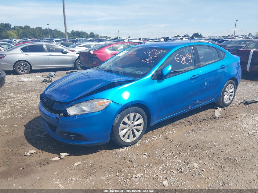 2016 Dodge Dart VIN 1C3CDFDH6GD533482 IAAI salvage auction — FRONT END, Salvage Title, sold $200 on 2026-09-26 (photo 2)