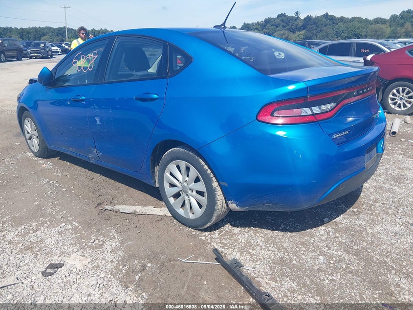 2016 Dodge Dart VIN 1C3CDFDH6GD533482 IAAI salvage auction — FRONT END, Salvage Title, sold $200 on 2026-09-26 (photo 3)