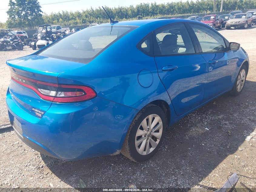 2016 Dodge Dart VIN 1C3CDFDH6GD533482 IAAI salvage auction — FRONT END, Salvage Title, sold $200 on 2026-09-26 (photo 4)