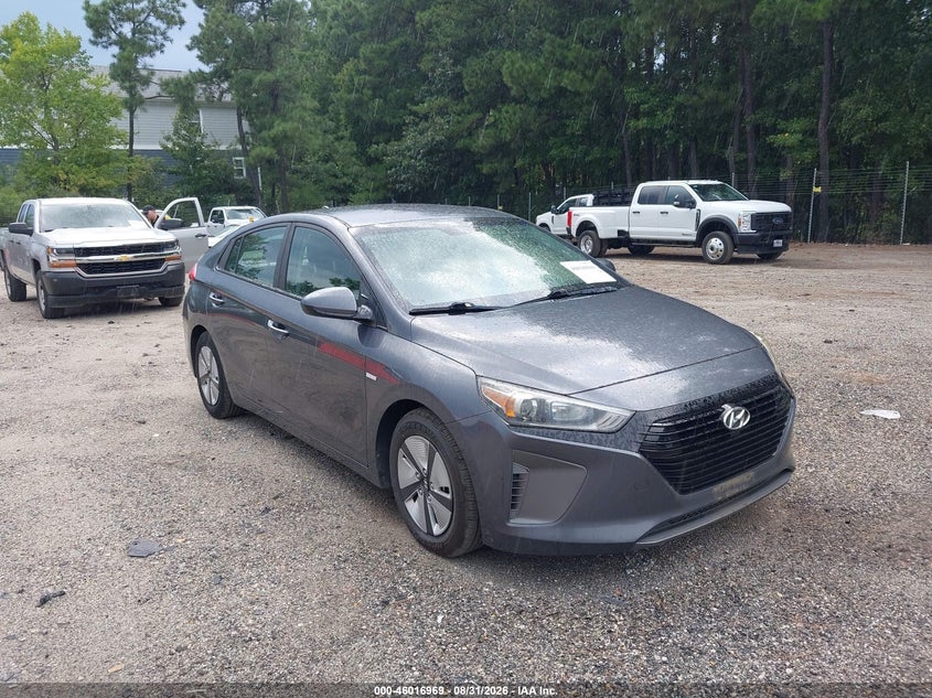 2019 Hyundai Ioniq hybrid VIN KMHC65LC7KU156459 — IAAI salvage auction photo