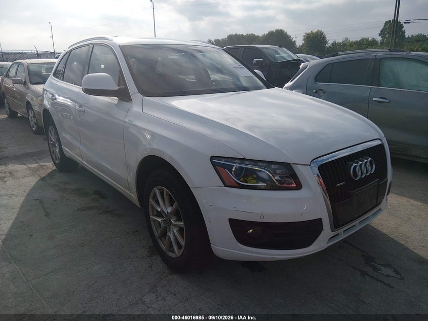 2010 Audi Q5 VIN WA1LKAFP2AA052320 IAAI salvage auction — LEFT SIDE, Salvage (Ohio), sold $375 on 2026-09-29 (photo 1)