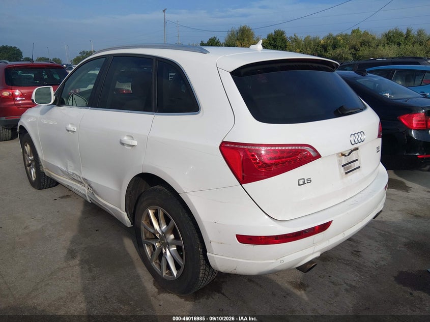 2010 Audi Q5 VIN WA1LKAFP2AA052320 IAAI salvage auction — LEFT SIDE, Salvage (Ohio), sold $375 on 2026-09-29 (photo 3)