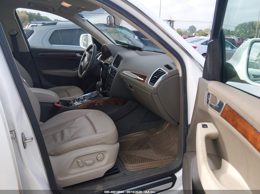 2010 Audi Q5 VIN WA1LKAFP2AA052320 IAAI salvage auction — LEFT SIDE, Salvage (Ohio), sold $375 on 2026-09-29 (photo 5)