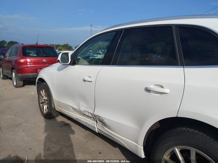 2010 Audi Q5 VIN WA1LKAFP2AA052320 IAAI salvage auction — LEFT SIDE, Salvage (Ohio), sold $375 on 2026-09-29 (photo 6)