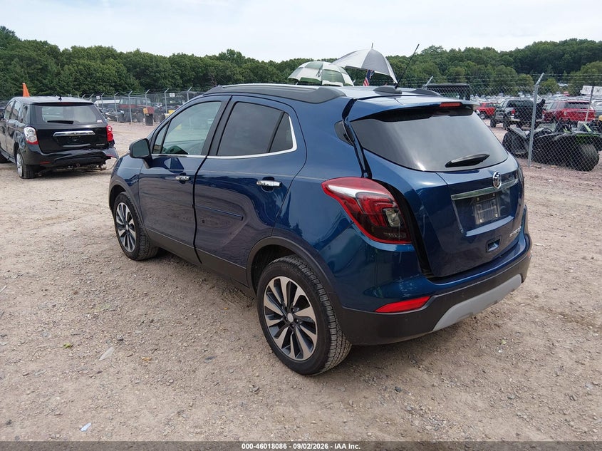 2019 Buick Encore VIN KL4CJGSM6KB921661 IAAI salvage auction — SIDE, Wait Title, sold $4,350 on 2026-10-08 (photo 3)