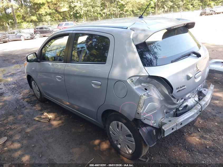2024 Mitsubishi Mirage VIN ML32AUHJ7RH001609 IAAI salvage auction — REAR END, Enterprise Vehicles Clear Only (Florida), sold $5,500 on 2026-09-04 (photo 3)