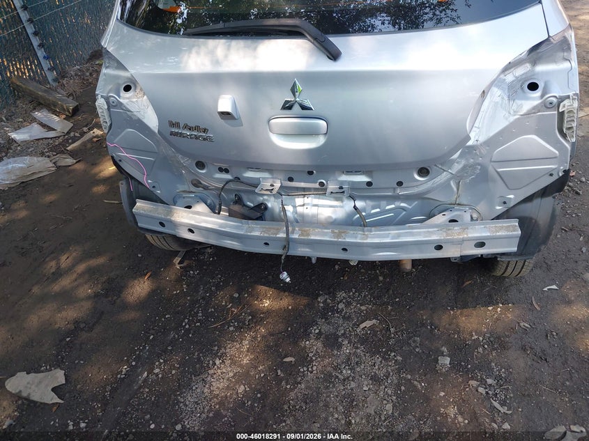 2024 Mitsubishi Mirage VIN ML32AUHJ7RH001609 IAAI salvage auction — REAR END, Enterprise Vehicles Clear Only (Florida), sold $5,500 on 2026-09-04 (photo 6)