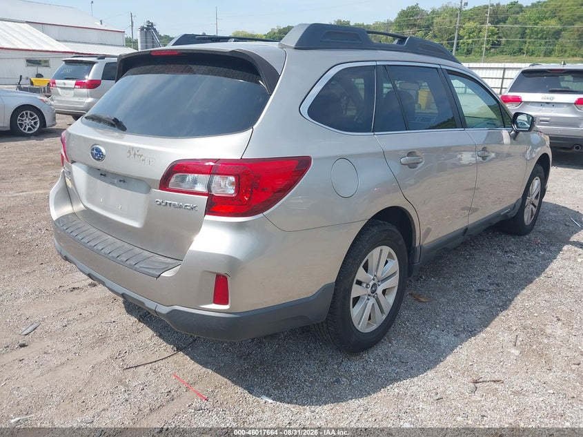 2015 Subaru Outback VIN 4S4BSBFC7F3264903 IAAI salvage auction — NORMAL WEAR, Regular Certificate (Iowa), sold $0 on 2026-09-26 (photo 4)