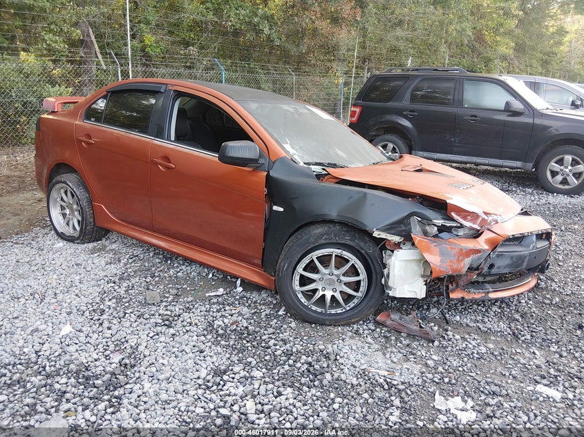 2011 Mitsubishi Lancer VIN JA32V6FV9BU001996 IAAI salvage auction — NORMAL WEAR, Clear (South Carolina), sold $850 on 2026-10-17 (photo 1)
